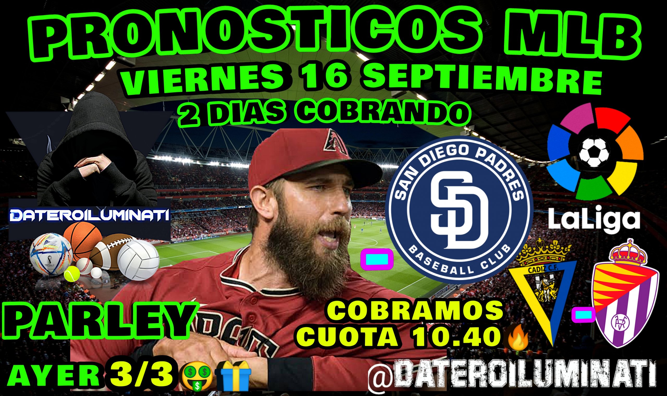 Ayer cobramos PRONÓSTICOS MLB PICKS TODAY Datos de parley gratis para hoy  Pronósticos deportivos apuestas CHAMPIONS LEAGUE, MLB GRATIS 14/09/2022 –  cuantoAcuanto