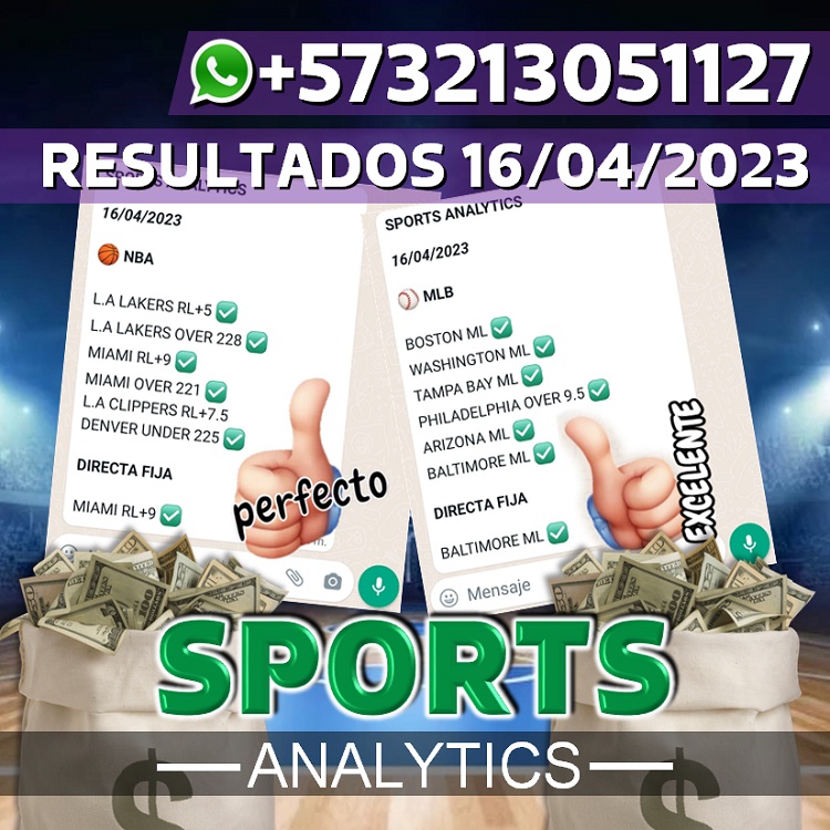 Sports Analytics ♚ Pronósticos 24/04/2023 ♚Free Picks Parlay MLB