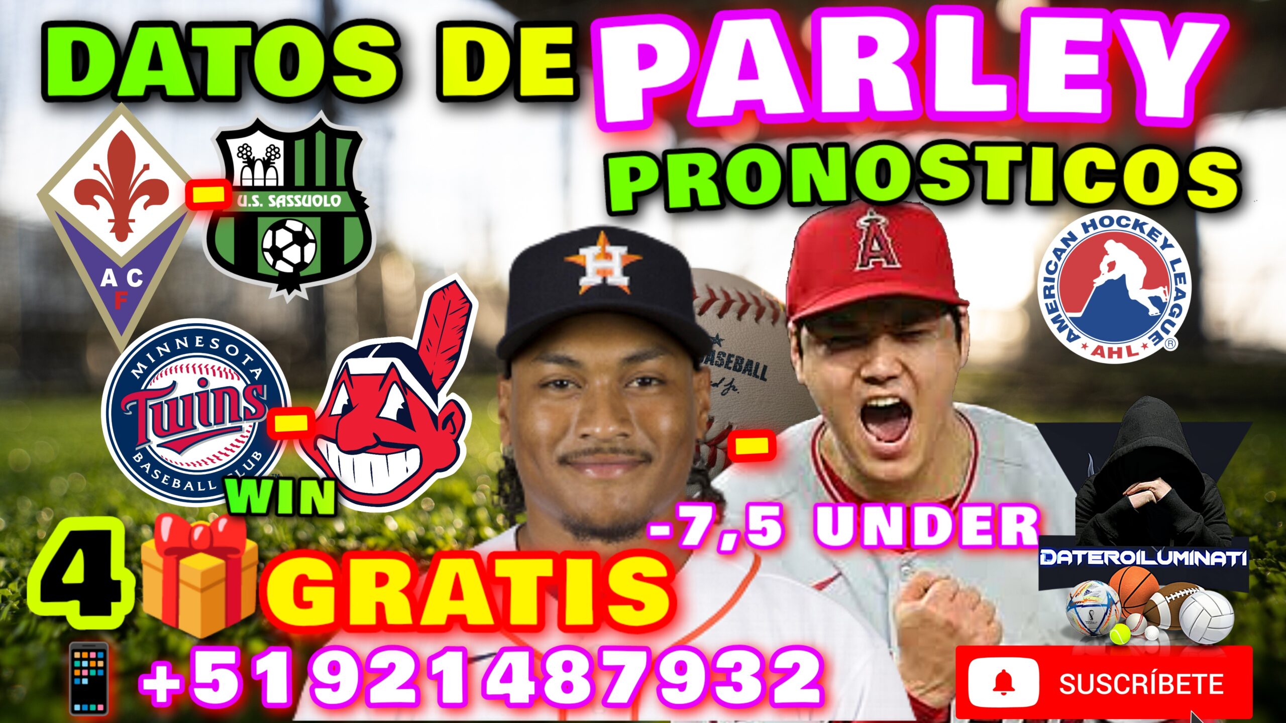 PRONÓSTICOS Y PREDICCIONES PARLEY MLB NBA PICKS TODAY AHL Picks Parley ...