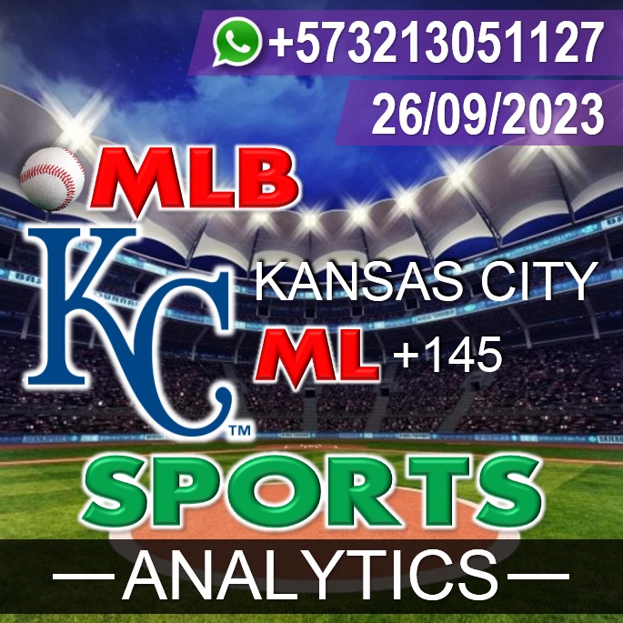 Sports Analytics ♚ Pronósticos 26/09/2023 ♚ Free Picks Parlay MLB