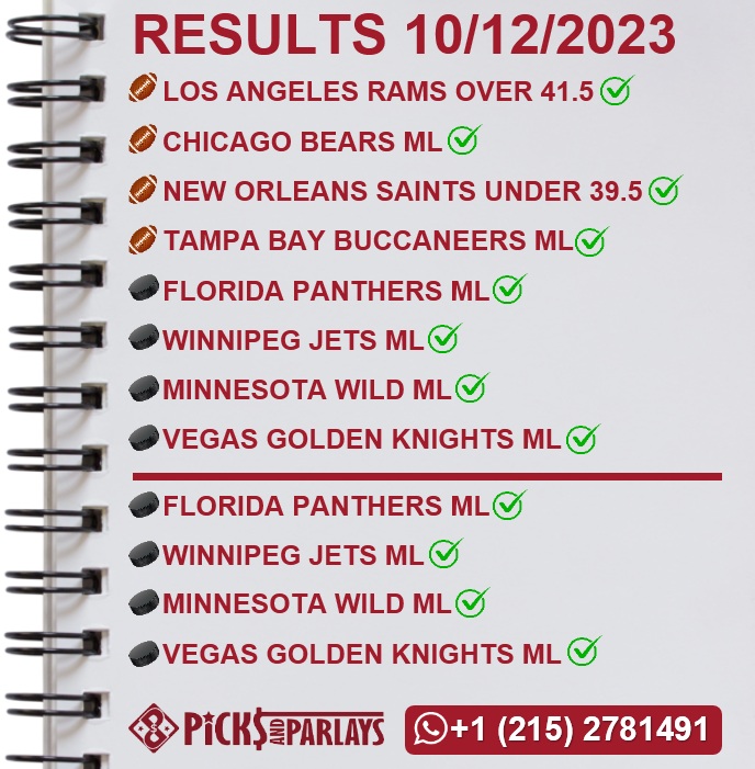 Picks and parlays VIP 11/12/23 NHL Picks & Predictions cuantoAcuanto