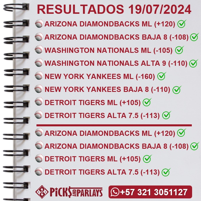 Picks and parlays VIP 20/07/24 MLB Picks & Predictions cuantoAcuanto