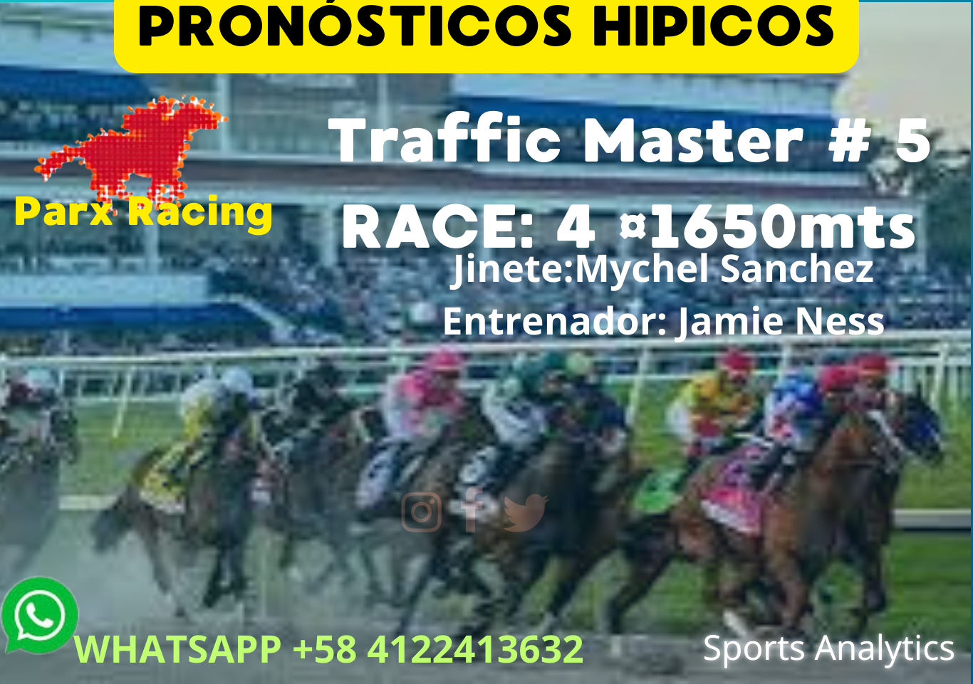 No apostamos por suerte; nuestros pronósticos están basados en análisis precisos. El mejor lugar para encontrar tus pronósticos Precisos ésta aquí.
Lo Mejor en HipismoSports Analytics-Cuánto A Cuánto Hipismo Parley’s